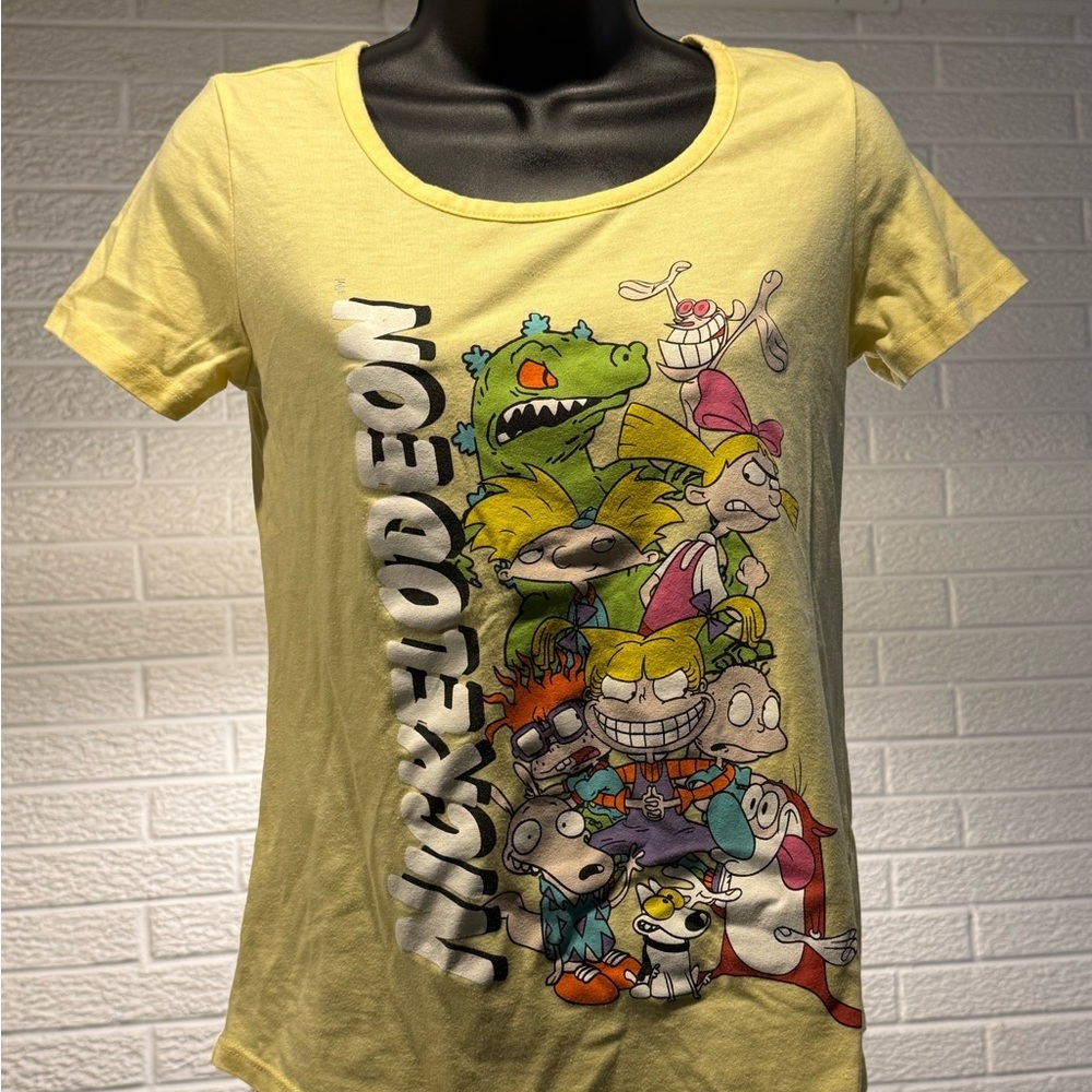 Nickelodeon Soft Yellow Tee‎
